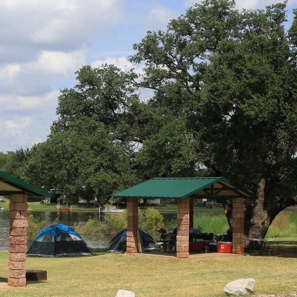 tent camping at Possum Kingdom Lake