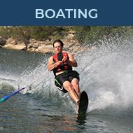 boating at Possum Kingdom Lake